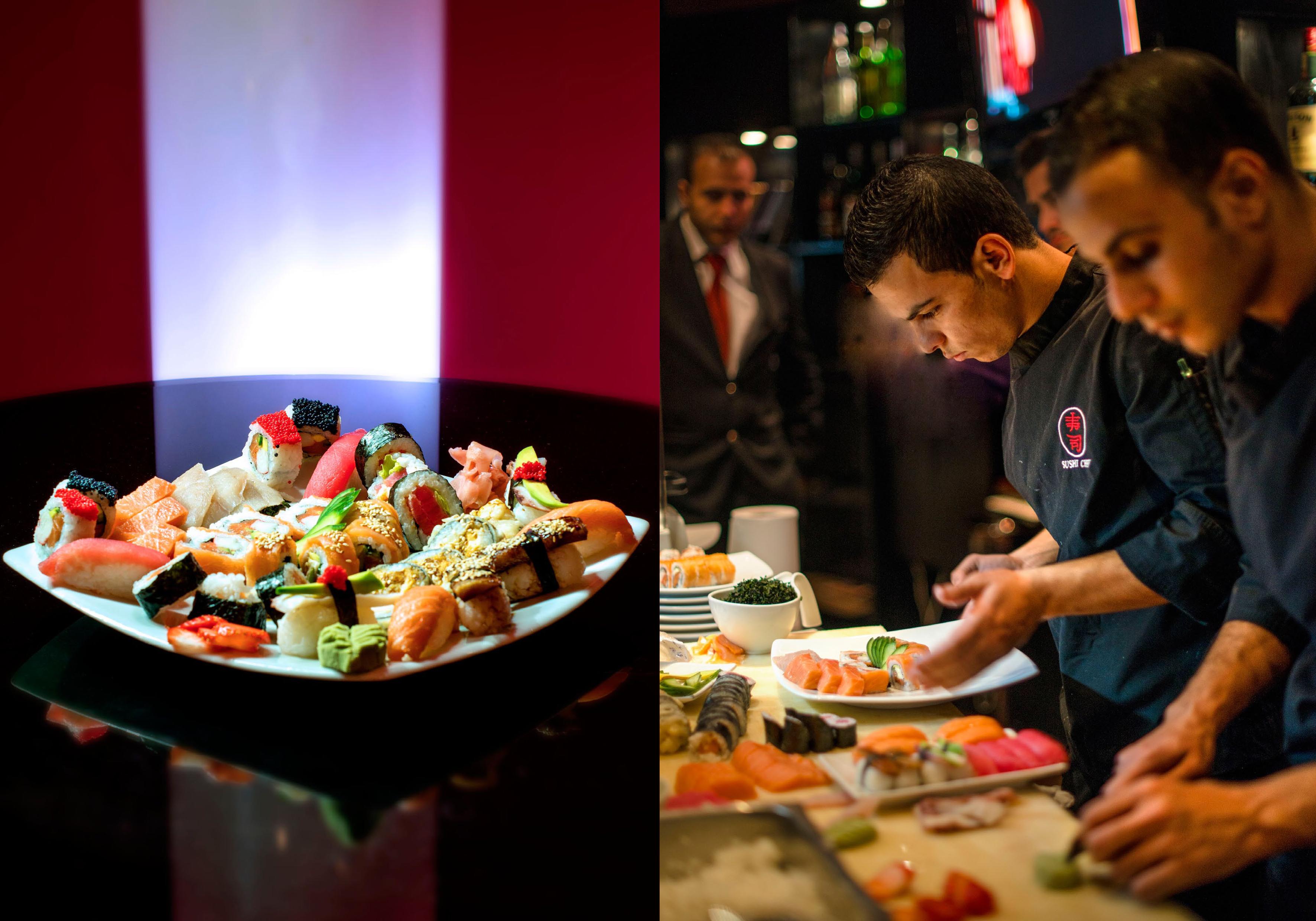 Concorde El Salam Cairo Hotel & Casino Экстерьер фото Sushi at a restaurant